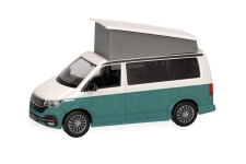 Herpa 096805-004 - H0 - VW T6.1 California - metallic weiß
